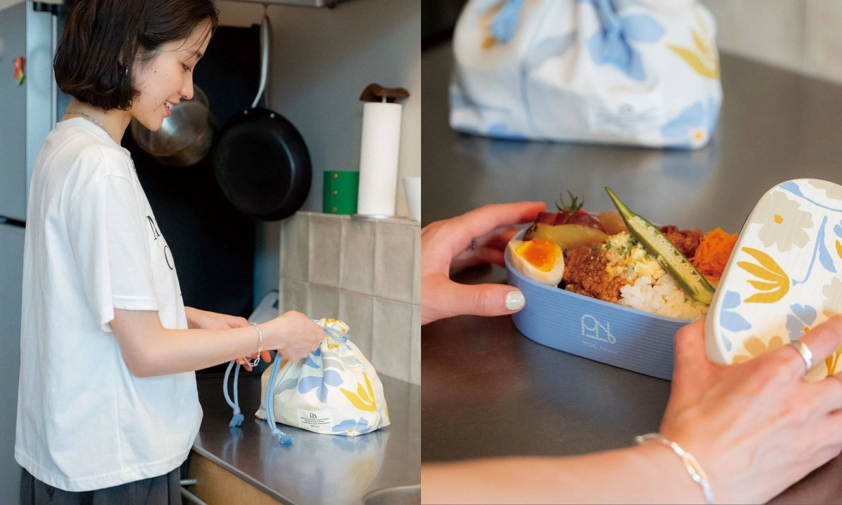 Lunch Box and Drawstring Bag