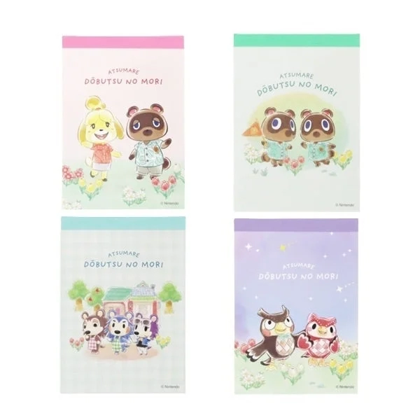 Animal Crossing Memo Pads