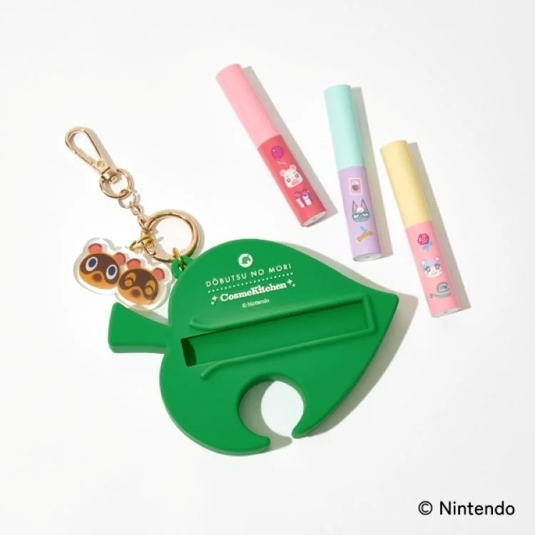 Animal Crossing Mitea ORGANIC Lip Case Set