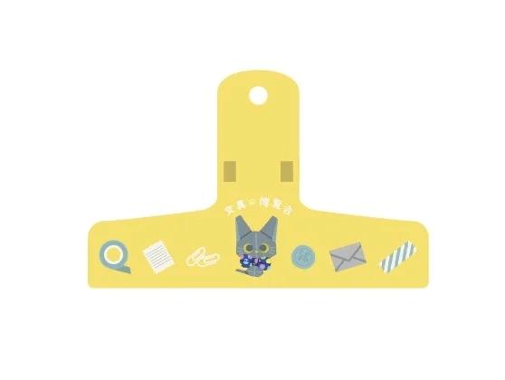 Big clip gift with cat character