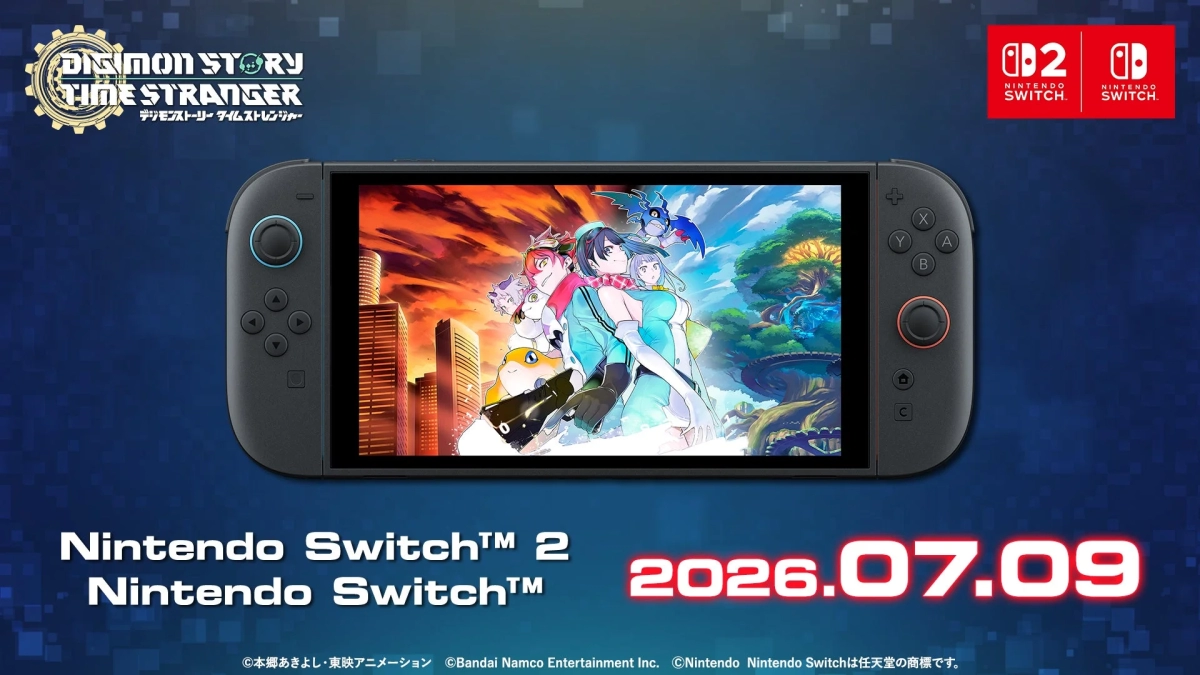 Nintendo Switch™ 2 and Nintendo Switch™ versions of Digimon Story: Time Stranger