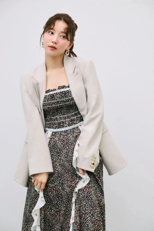 LOOK1 Jacket and Dress