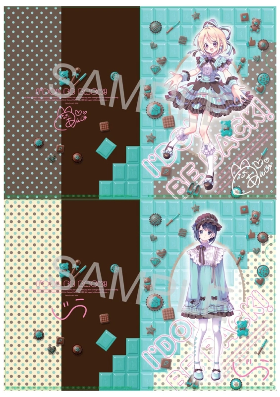 "Idol Be Back!" character art