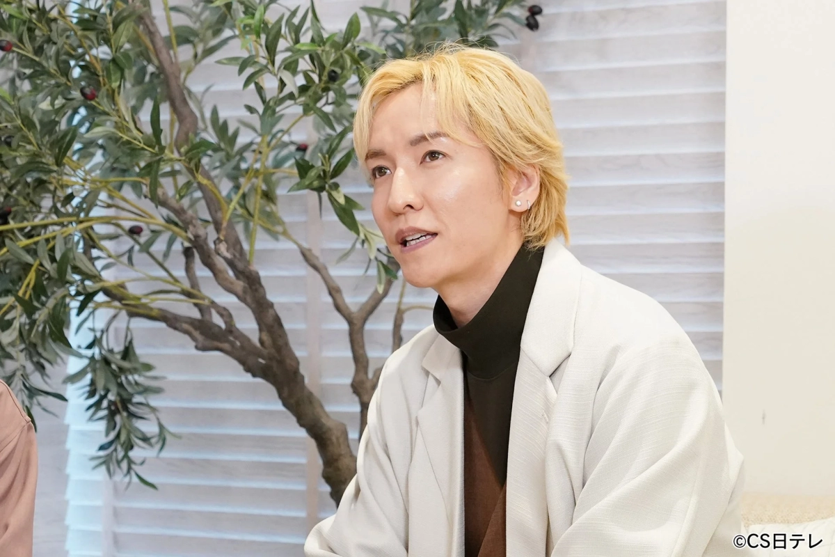 Keita Tachibana during the interview