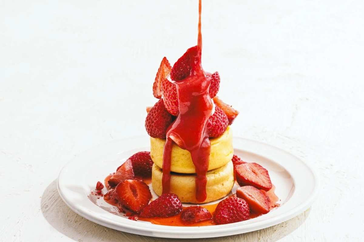 Amaou Biscuit Pancake