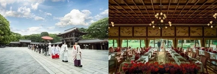 Shinto wedding ceremony and reception hall
