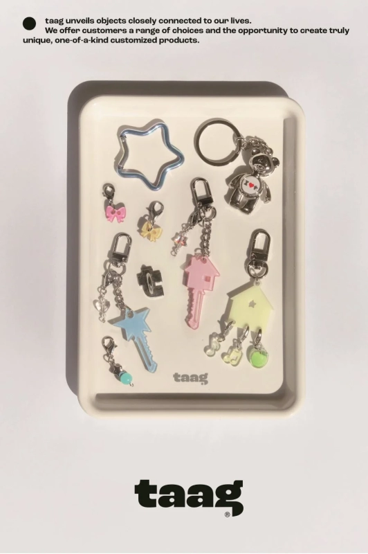 taag Custom Keyrings