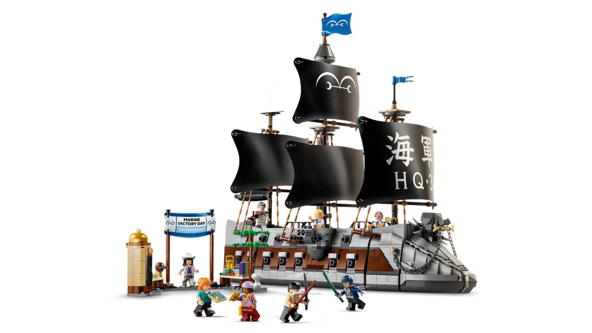 LEGO® ONE PIECE Vice Admiral Garp's Marine Battleship