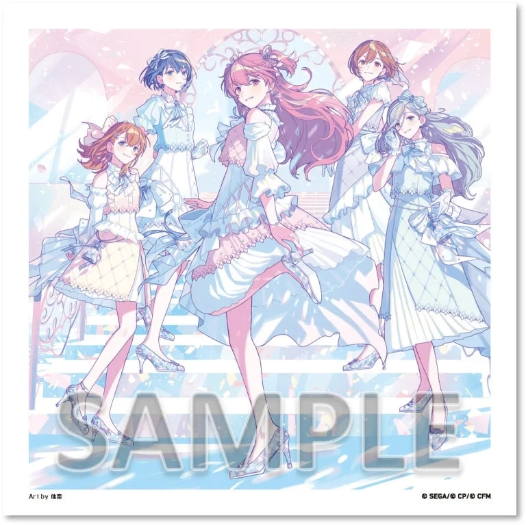 Jacket Illustration Sticker Sample