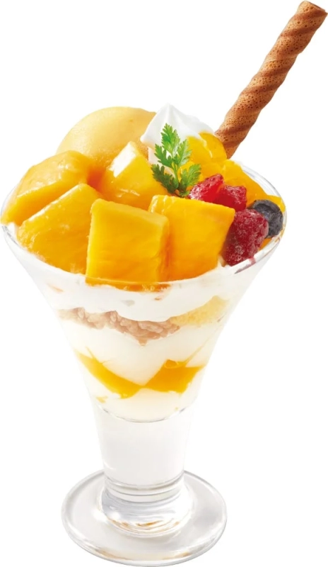 Mango and Coconut Parfait