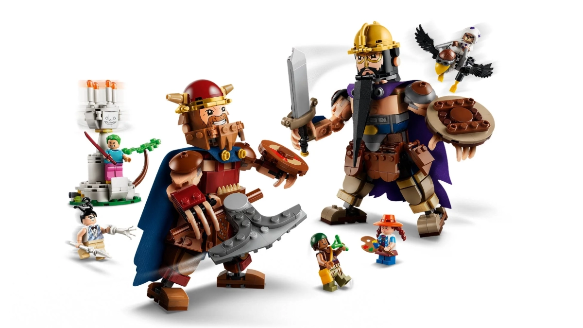 LEGO® ONE PIECE Little Garden's Giants Dorry and Brogy