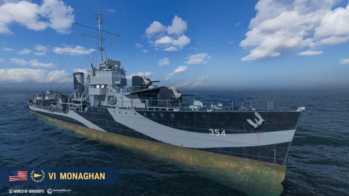 US destroyer Monaghan