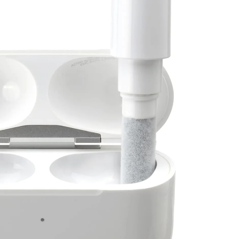 Cleaning earbud case