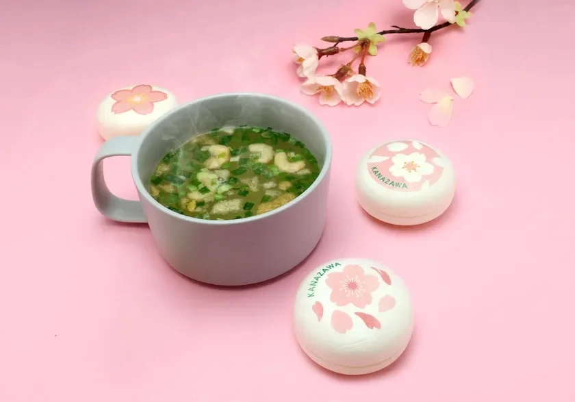 Kanazawa Limited Edition Cherry Blossom Osumashi Monaka