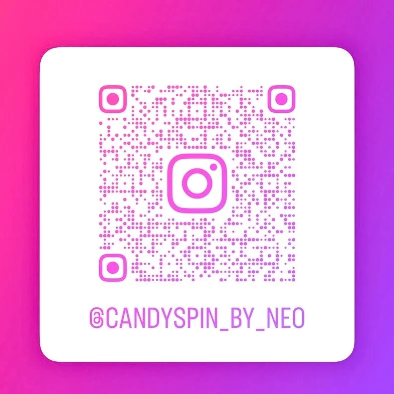 CANDY SPIN Instagram QR Code