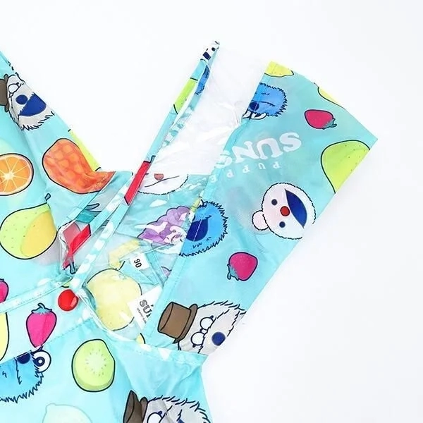 Rain Poncho Pattern Detail