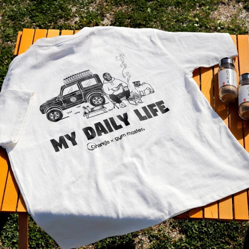 Back print illustration