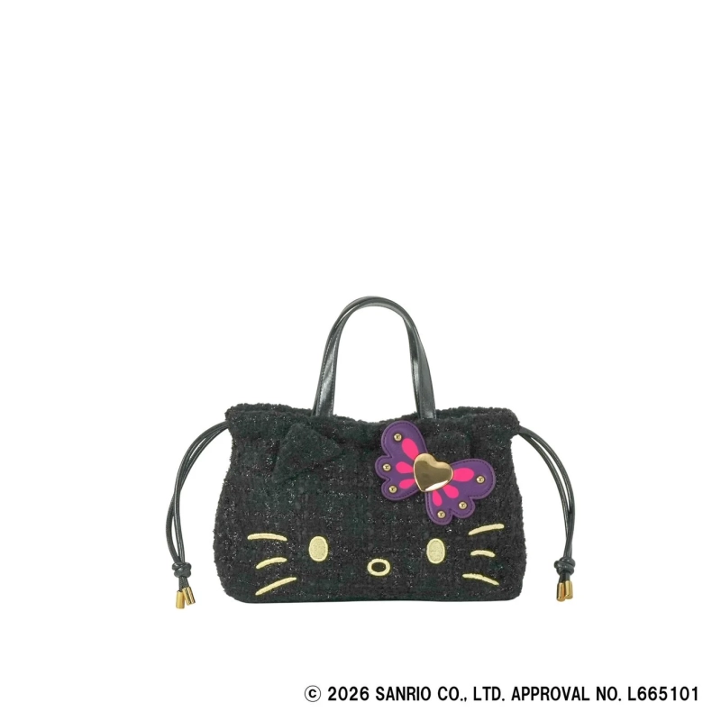 ANNA SUI x HELLO KITTY Drawstring Bag