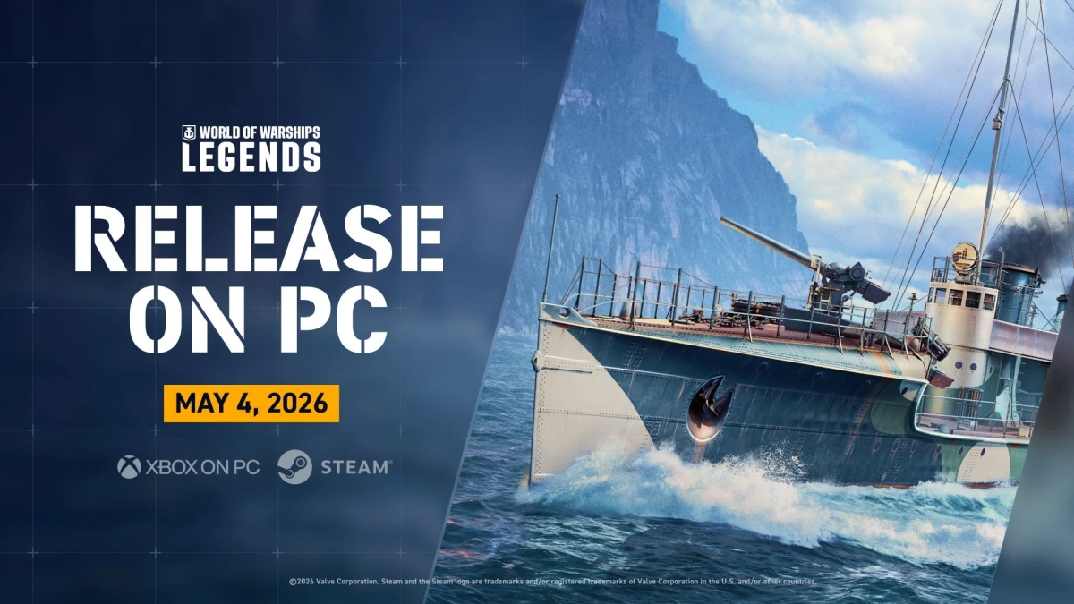 World of Warships Legends PC release announcement