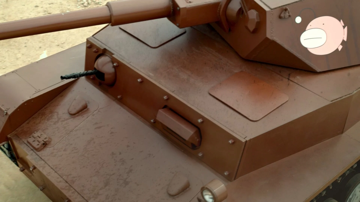 Tank with Anglerfish Mark