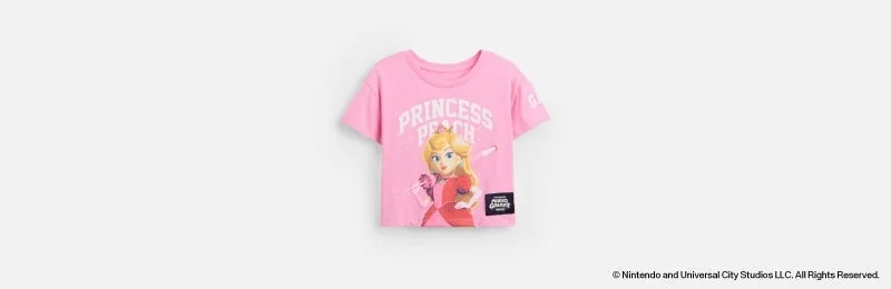Princess Peach Graphic T-shirt