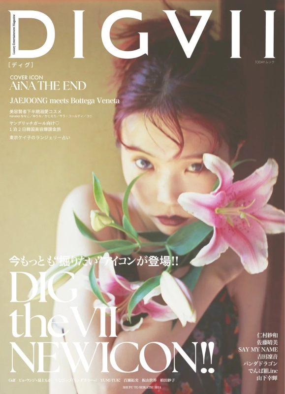 AiNA THE END on the cover of DIGVII vol.1